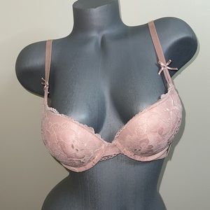 SUPER PUSH UP EXTREME PADDED DOUBLE PADDLE ADD 2 CUP SIZE BOMBSHELL BRA.